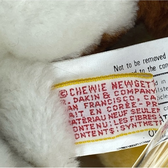 1984 Chewie Newgett Stewart Moskowitz cow plush by Dakin - Picture 4 of 5